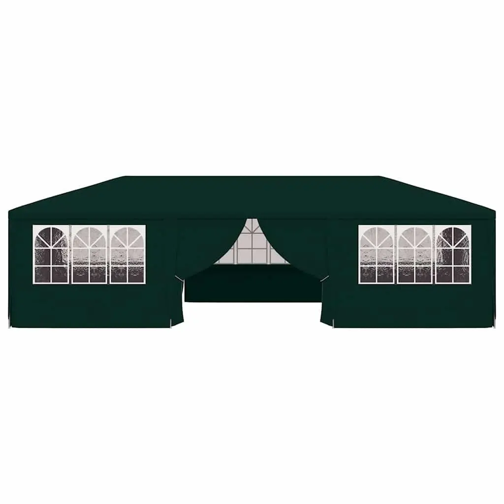 Party Tent Outdoor Gazebo 4x9m Green with Side Walls