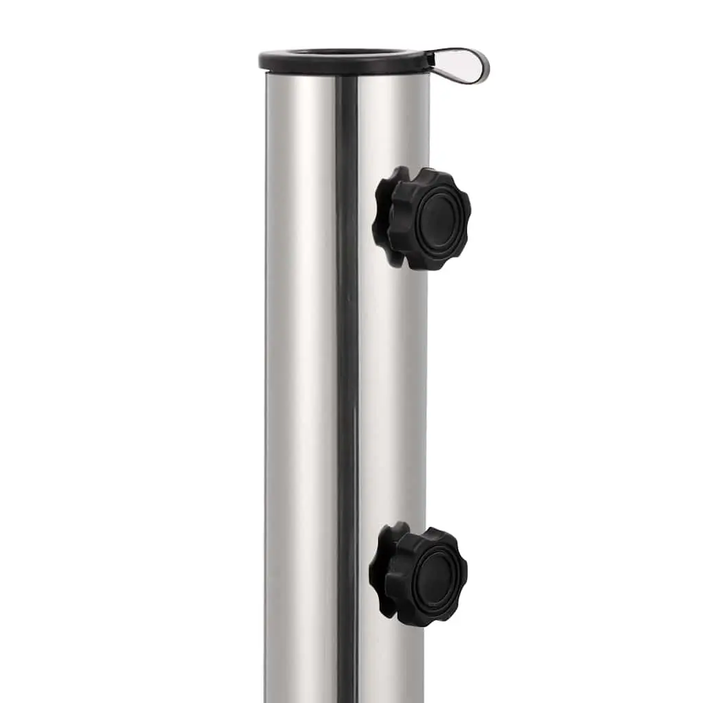 Granite Square Umbrella Base 30kg Weight Anchor Outdoor Parasol Stand Black