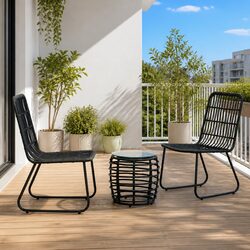 Value and Comfort in a 3 Piece Bistro Set
