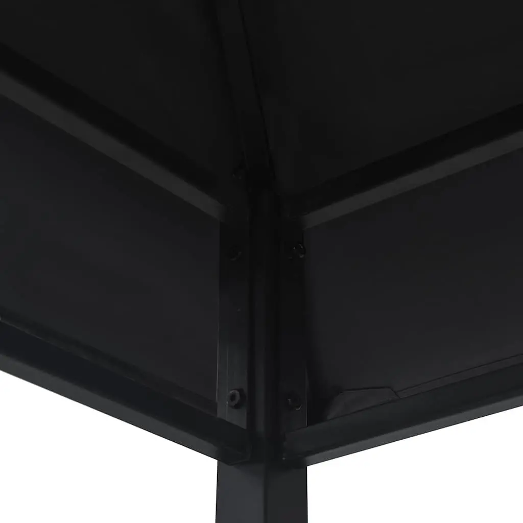 BBQ Gazebo Outdoor Garden Canopy 240x150x255 cm Anthracite Steel Frame