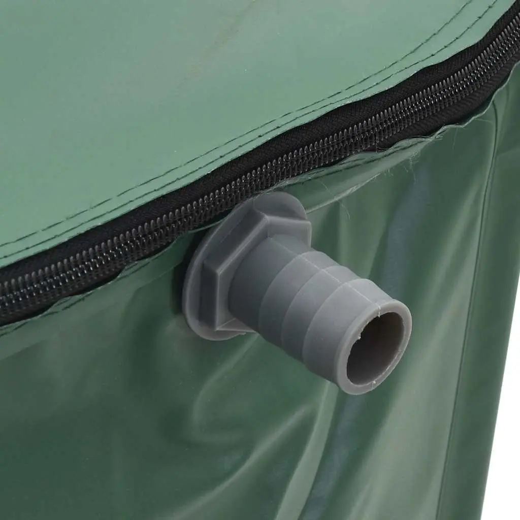 Collapsible Rain Water Tank 1350L Garden Watering Storage Green