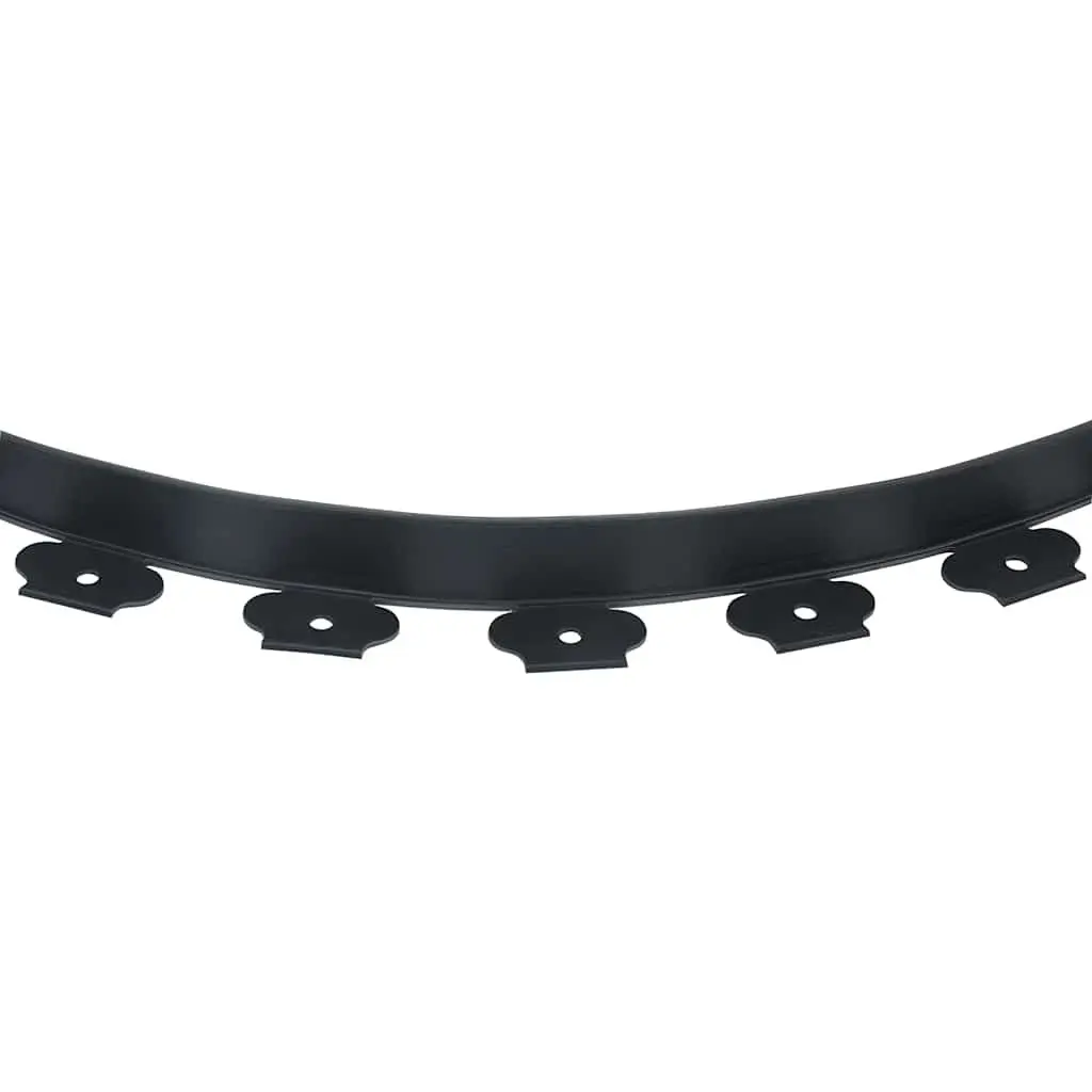 Lawn Edging Border Flexible Landscape 10m Black
