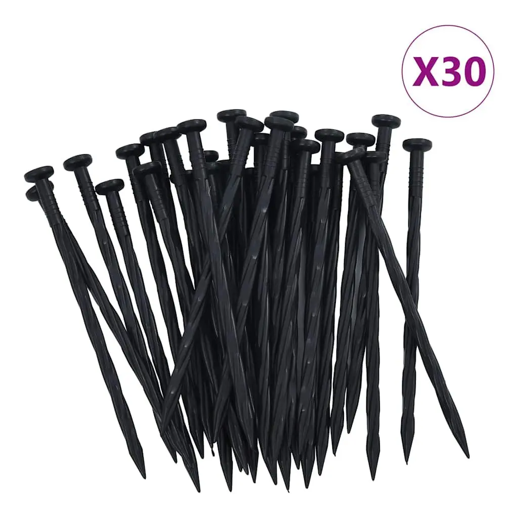 Lawn Edging Border Flexible Landscape 10m Black