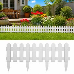 Secure and Practical Lawn Edging: 25 Flexible Pieces