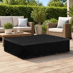 Reliable Garden Furniture Cover 250x250x70cm in Black