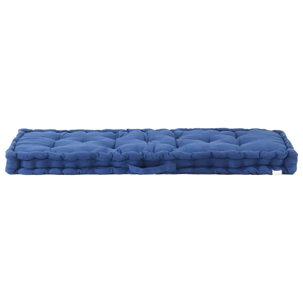 Pallet Cushion Outdoor Garden Bench Pad 120x40x7cm Light Blue