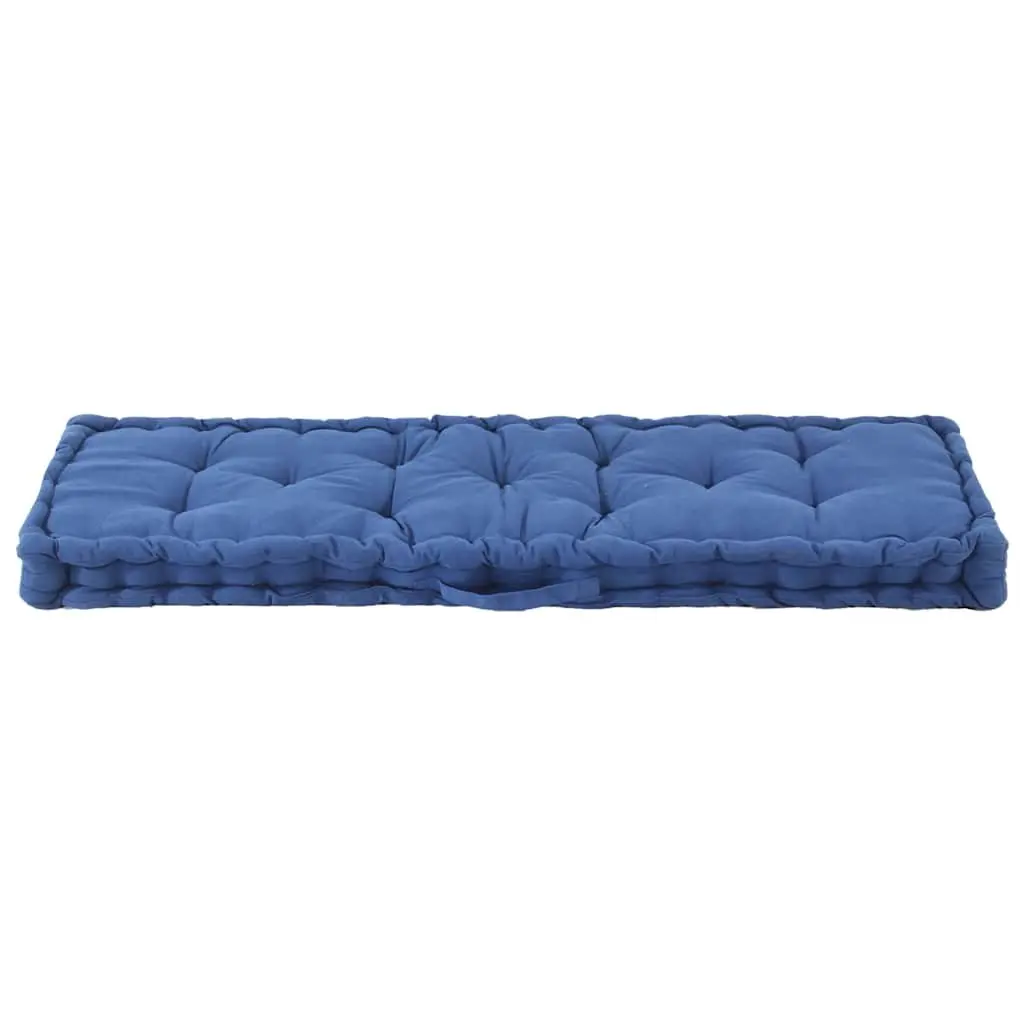 Pallet Cushion Outdoor Garden Bench Pad 120x40x7cm Light Blue
