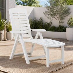 Value-Driven Folding Sun Lounger for Outdoor Use