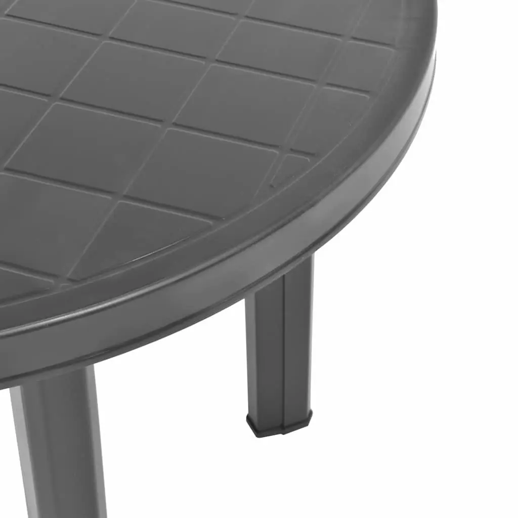 89cm Anthracite Table for Outdoor Use