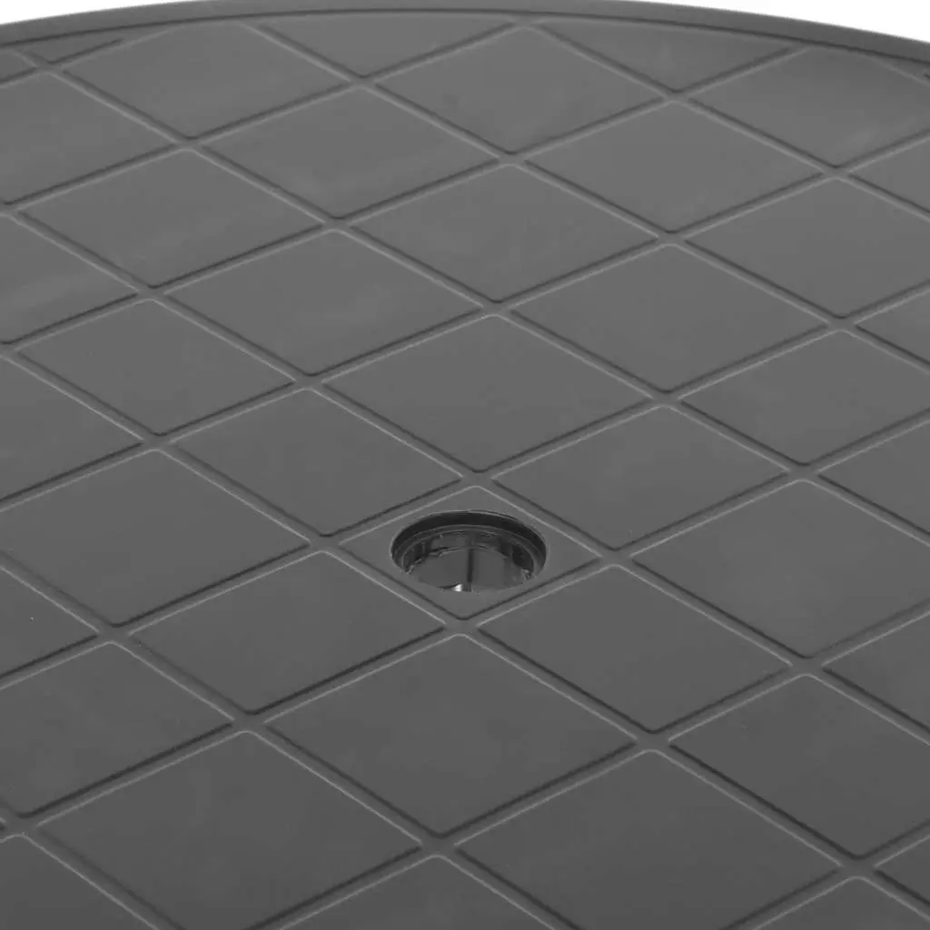 89cm Anthracite Table for Outdoor Use