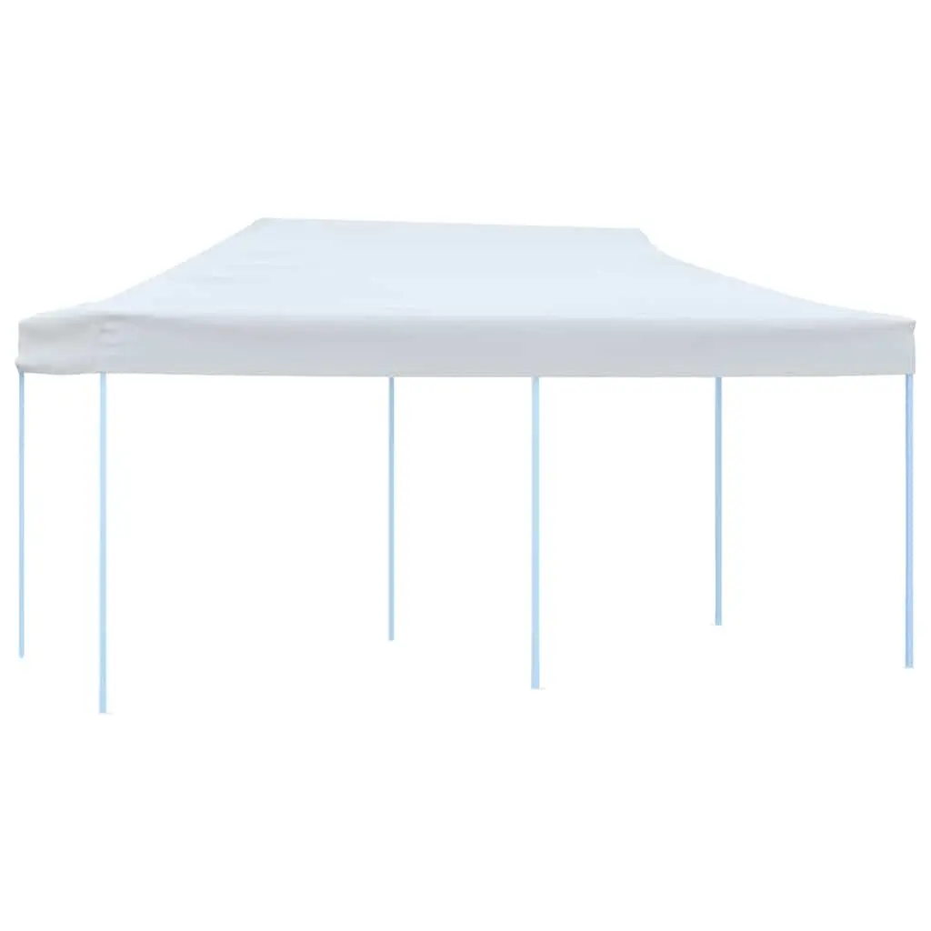 Folding Party Tent Outdoor Canopy 3x6m White with Removable Sidewalls
