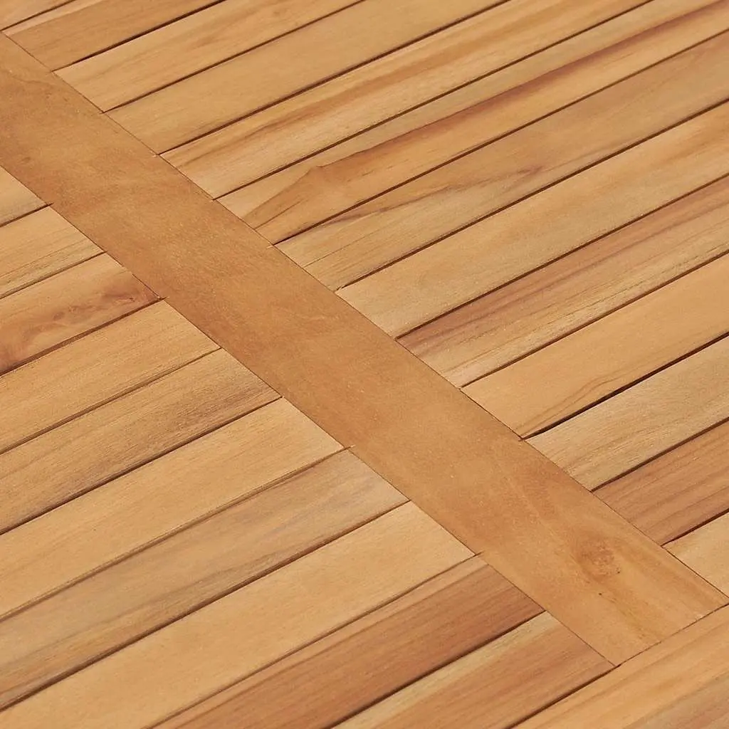 Solid Teak Dining Table 120x70x77cm