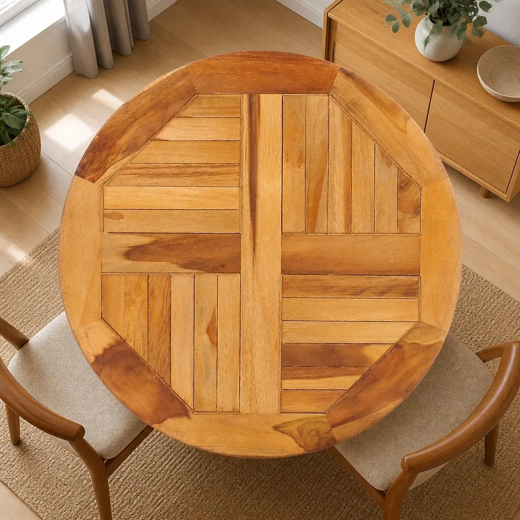 Lazy Susan in Solid Teak Wood