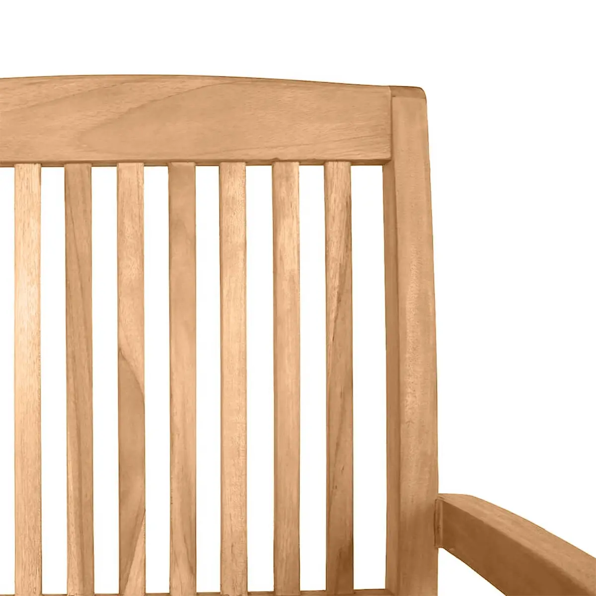 Stacking Dining Chairs in Solid Teak Wood