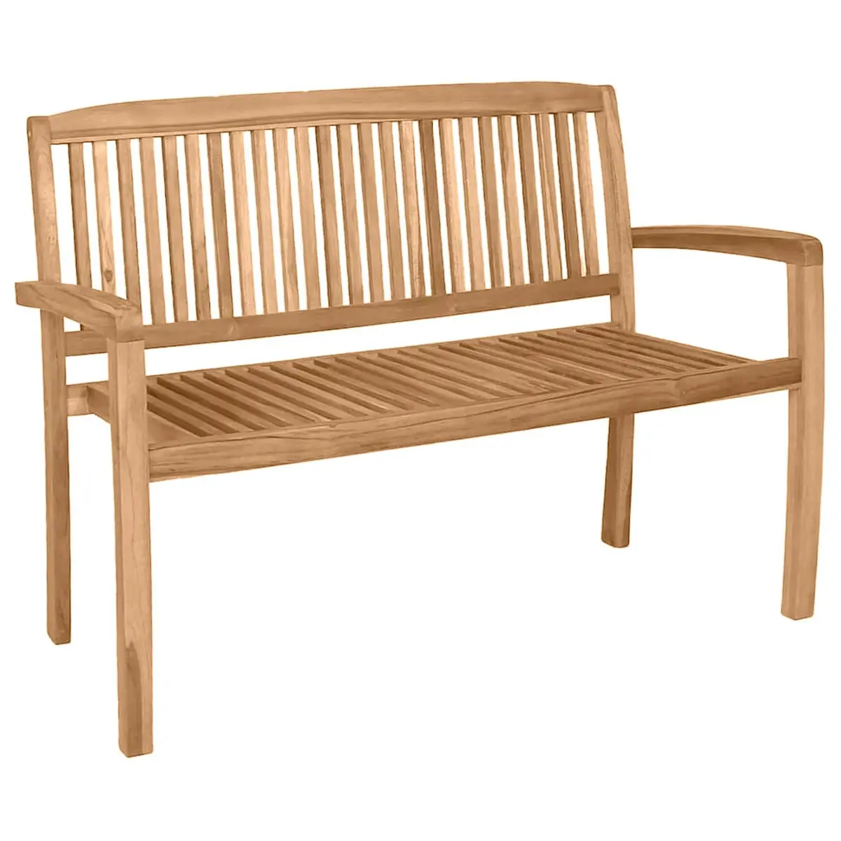 2-Person Outdoor Stacking Bench