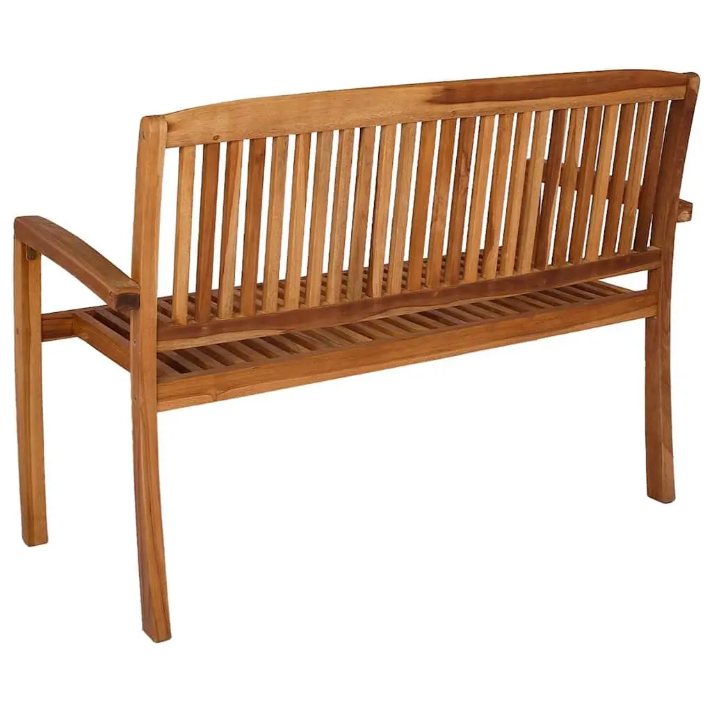 2-Person Outdoor Stacking Bench