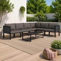 Practical and Value-Driven 7-Piece Garden Lounge Set