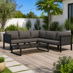 Quality 6 Piece Outdoor Lounge Set with Comfort in Mind