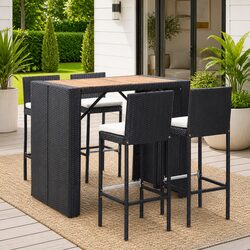5 Piece Outdoor Bar Set – Reliable and Affordable