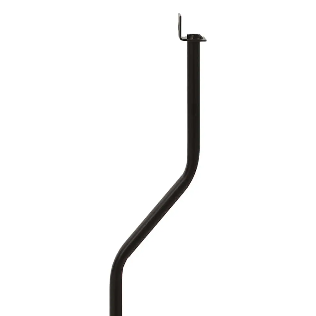 Speaker Stands Pair Adjustable Height Black Audio Home Studio Mount Support