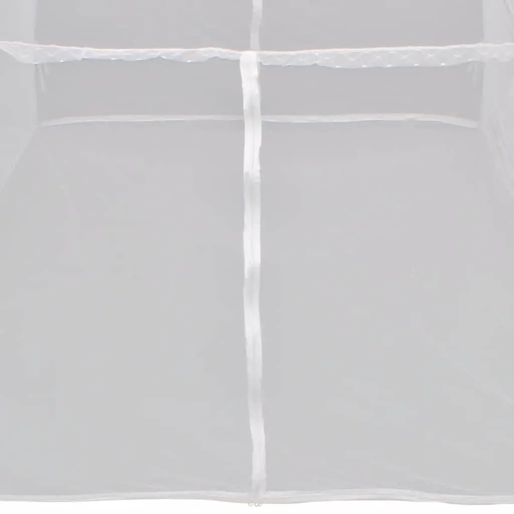 Mosquito Net Yurt Style Indoor Outdoor 200x150x145cm White