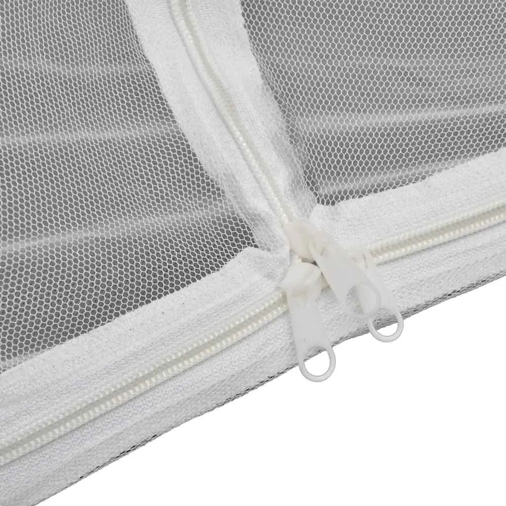 Mosquito Net Yurt Style Indoor Outdoor 200x150x145cm White