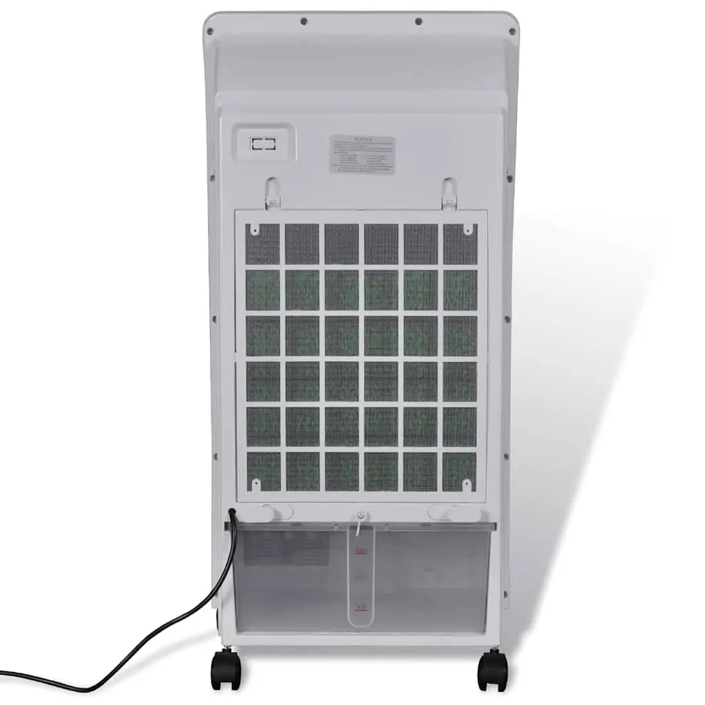 Portable Evaporative Air Cooler Humidifier Purifier 8L White