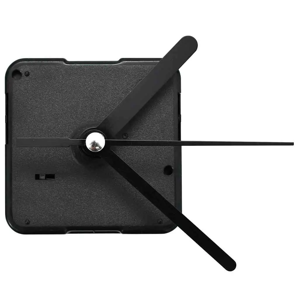 Quartz Clock Movement Set Black Repair Replace DIY Clockwork Parts