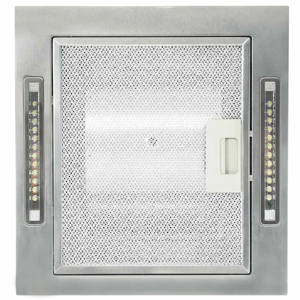 Island Range Hood Touch Sensor 756 m³/h Stainless Steel Silver