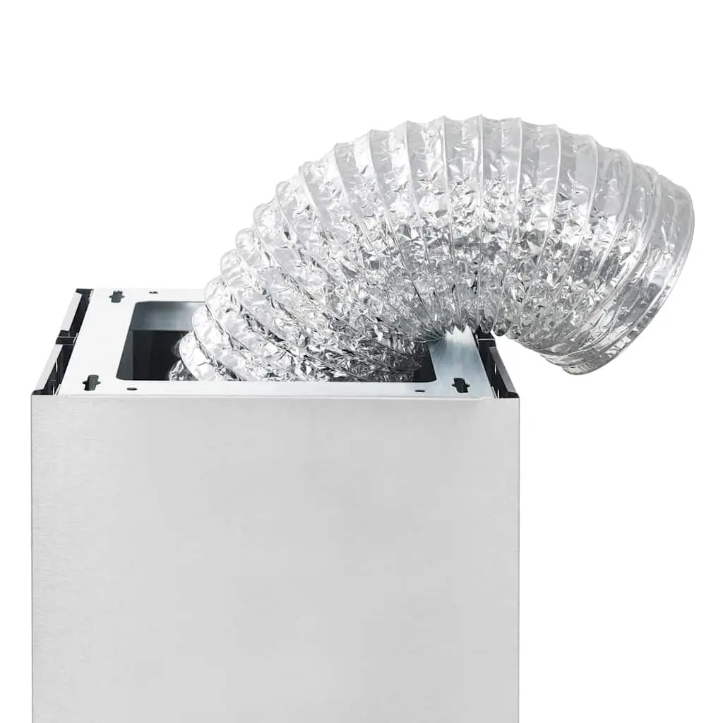 Island Range Hood Touch Sensor 756 m³/h Stainless Steel Silver