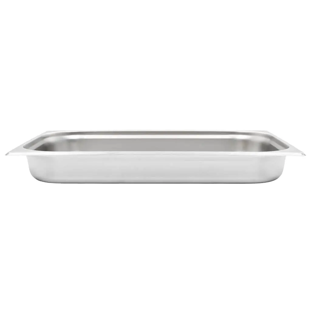Gastronorm Containers Stackable GN 1/1 65 mm Silver