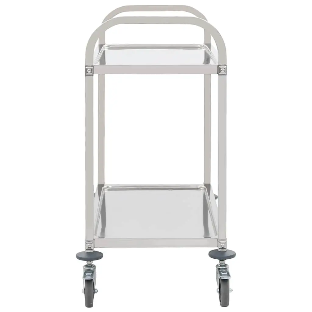 2-Tier Kitchen Trolley for Food Service