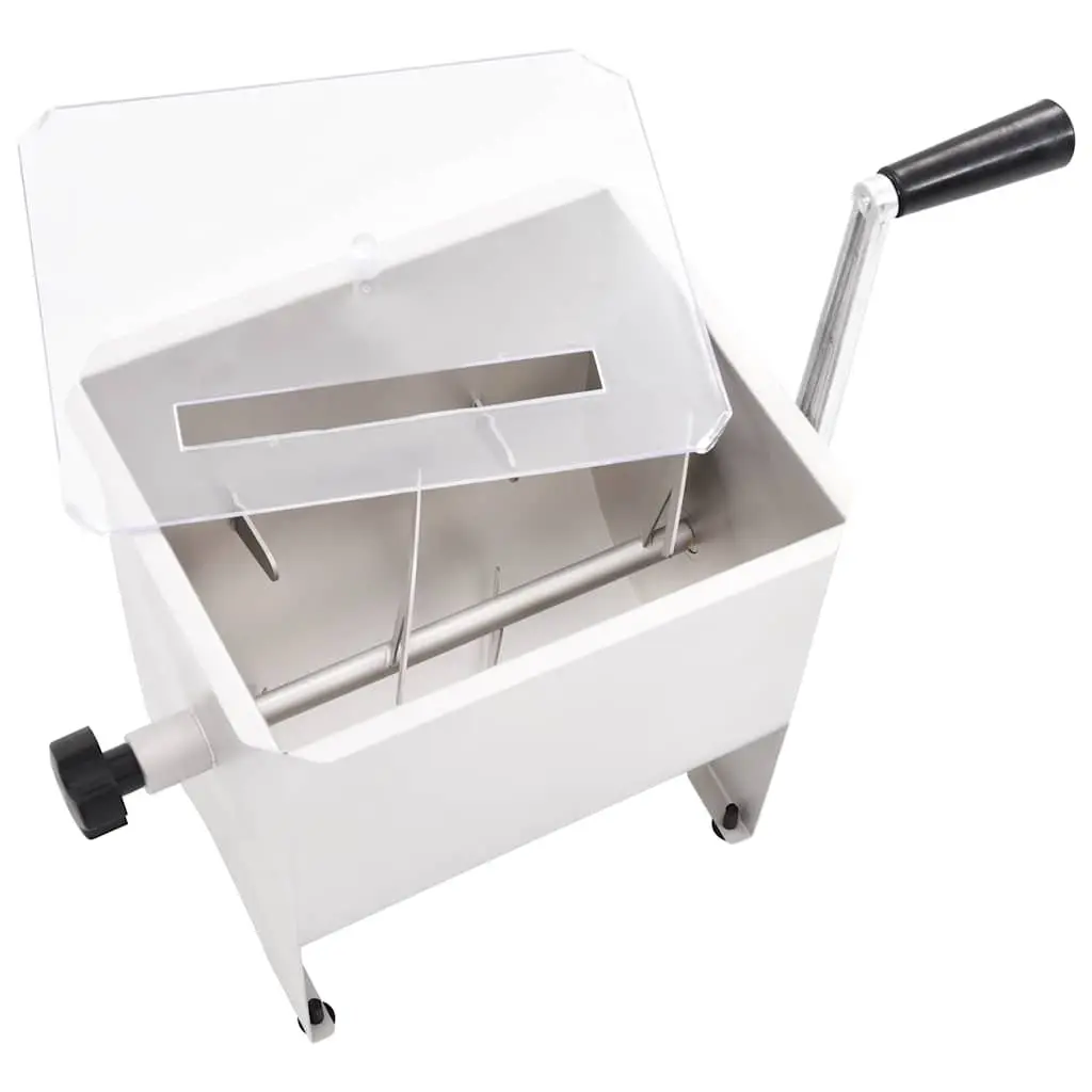 Manual Meat Mixer Food Blender 5 kg Silver Stainless Steel