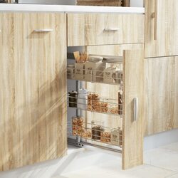 Reliable 3-Tier Kitchen Storage Basket - Smart Organization