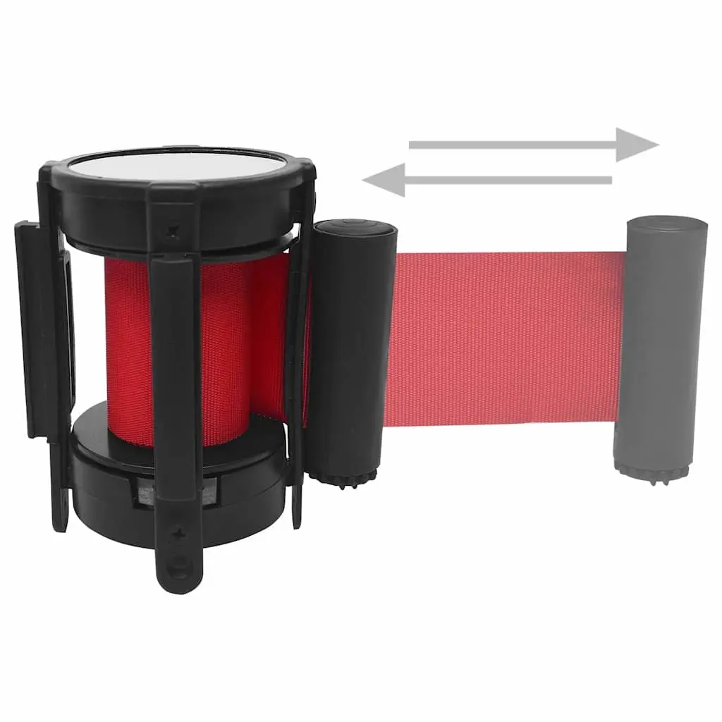 Retractable Belt Barrier Queue Control 200cm Red