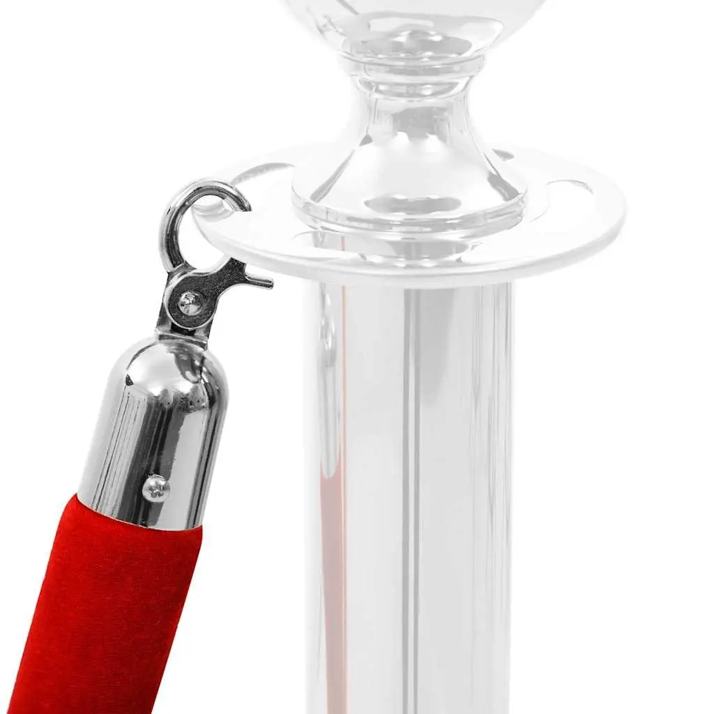 Red Velvet Stanchion Rope for Crowd Control