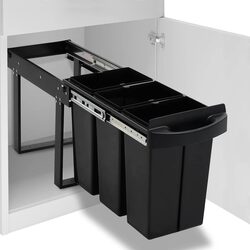 Reliable 36L Soft-Close Kitchen Waste Bin for Your Home