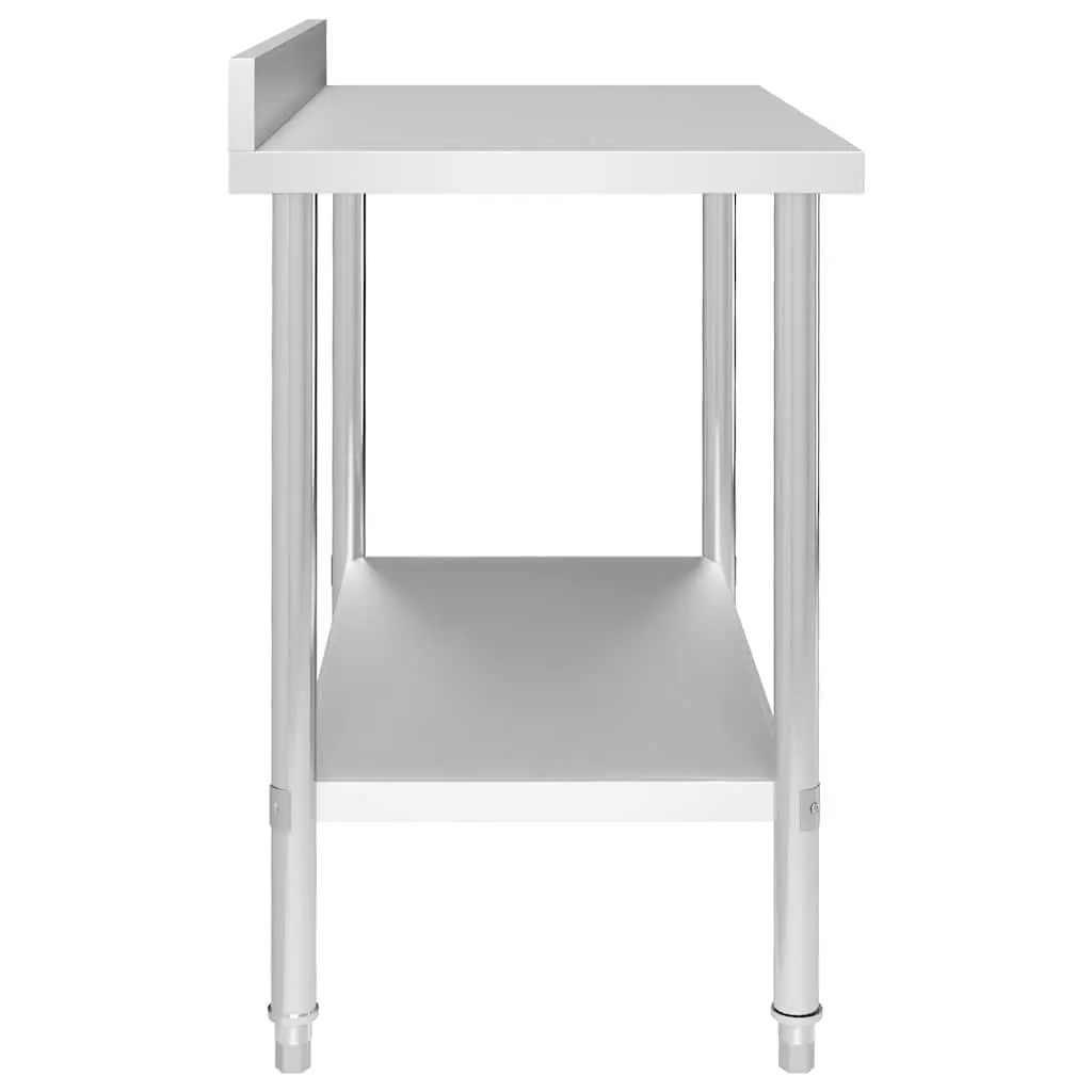 Commercial Kitchen Work Table Food Prep Stainless Steel 100x60x93cm