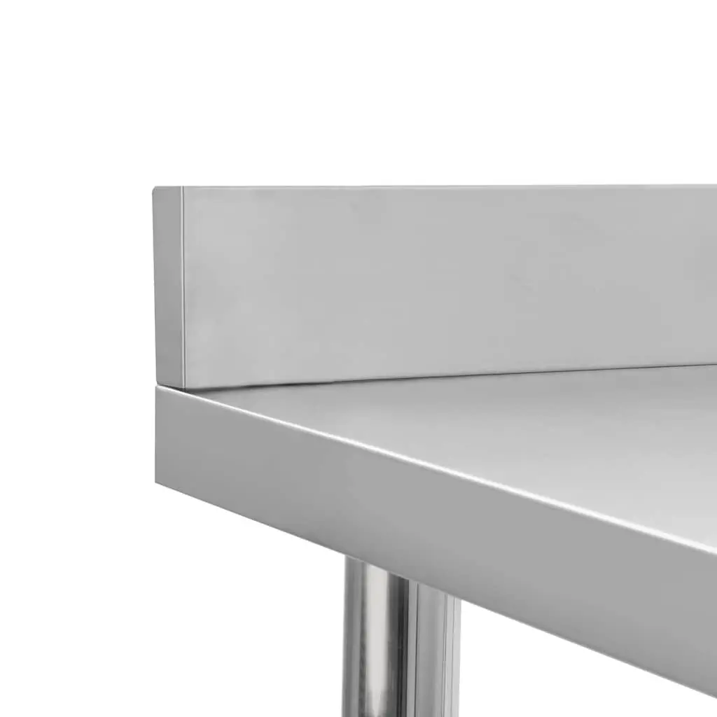 Commercial Kitchen Work Table Food Prep Stainless Steel 100x60x93cm