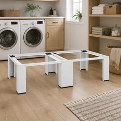 Reliable Double Pedestal Stand for Washing Machines