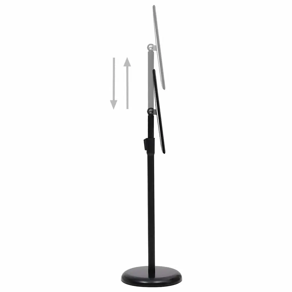 A4 Pedestal Poster Stand Display Black Aluminium Alloy