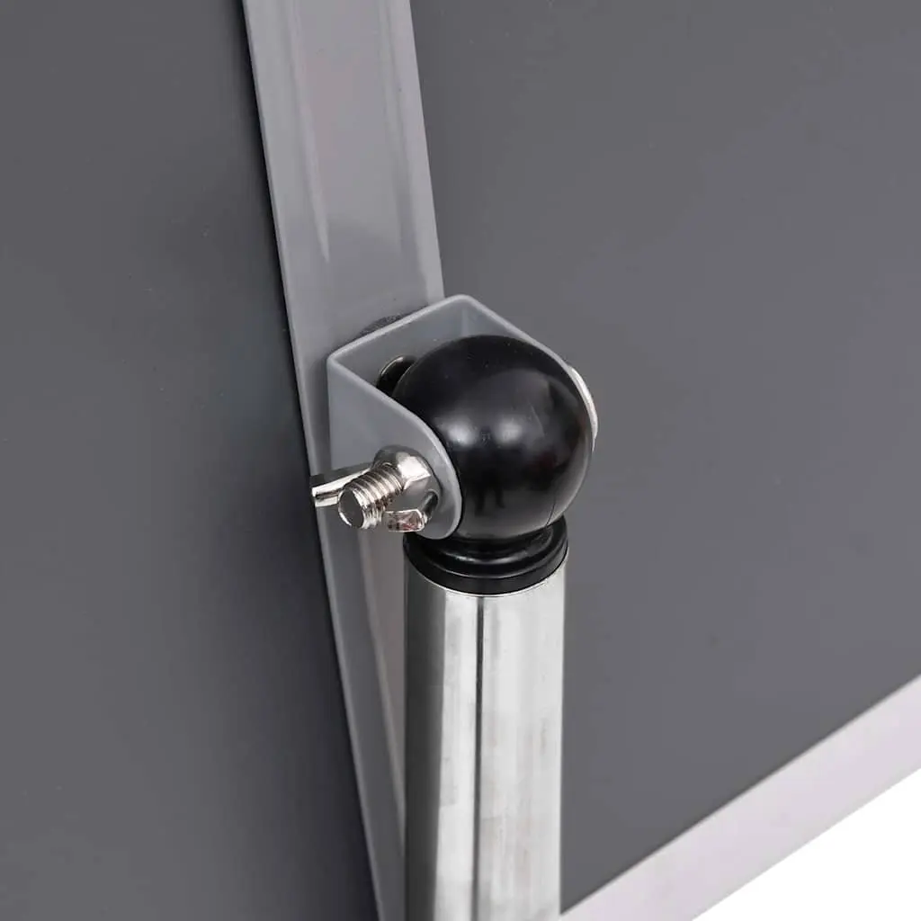 A4 Poster Stand Floor Display Stand Adjustable Silver Lightweight Portable