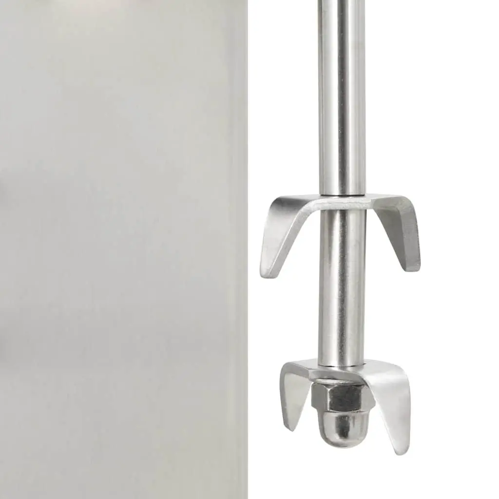 Milkshake Mixer Blender 1L Silver Stainless Steel