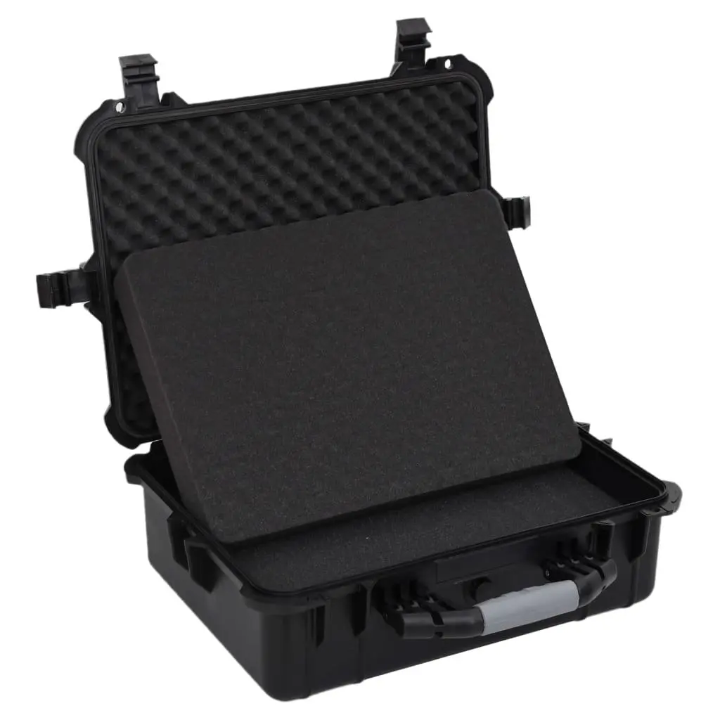 Flight Case Black 52x40x19cm for Secure Travel