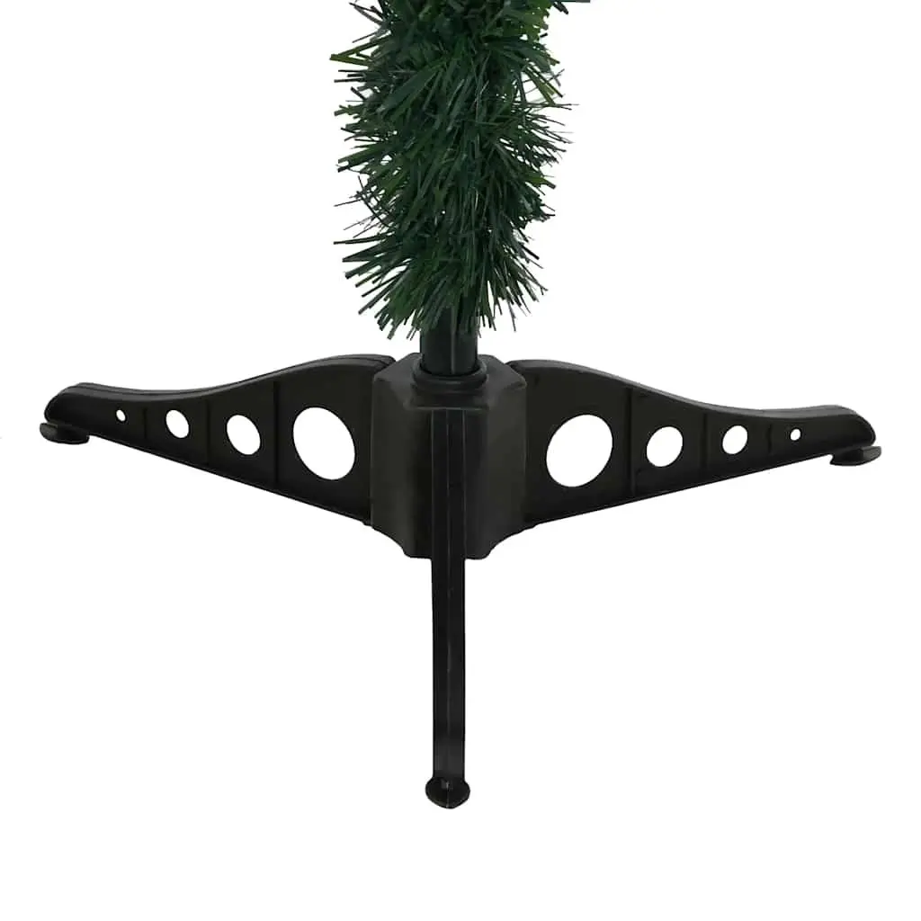 Artificial Christmas Tree 150cm Green Frosted Branches Pinecones