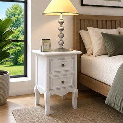 Reliable Nightstands Set of 2 with Ample Storage