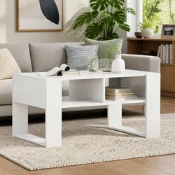 White Coffee Table: Practical and Affordable Storage Solution