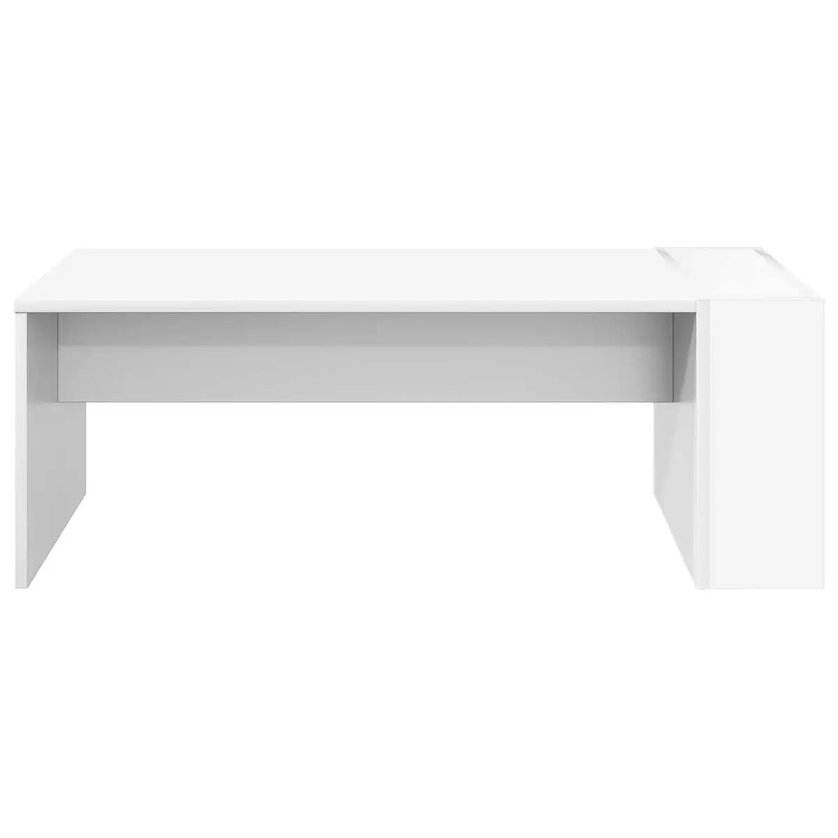 Coffee Table Modern Rectangular 95x50x34cm White