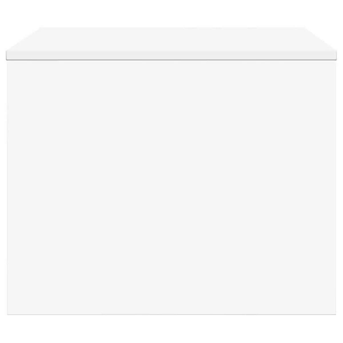 White Coffee Table with Storage Options