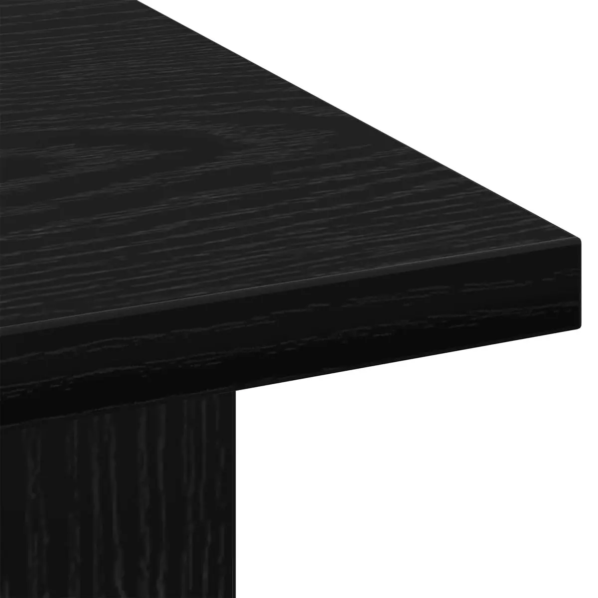 Black Coffee Table with Storage Drawers